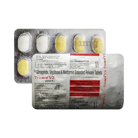 Triexer V 2 Tablet ER image Triexer V 2 Tablet ER image