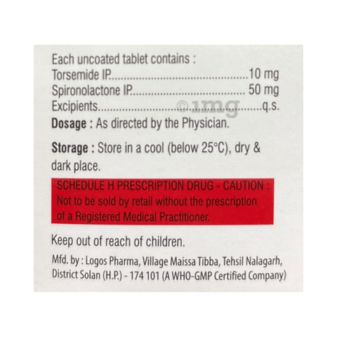 Torsiact-Plus 10/50 Tablet image Torsiact-Plus 10/50 Tablet image
