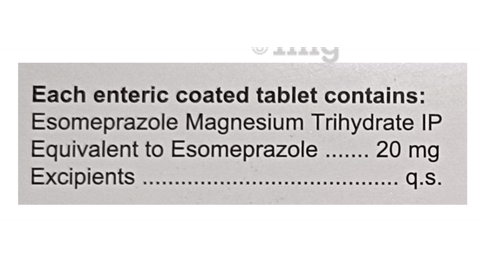 Esomac 20 Tablet image