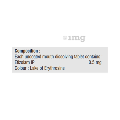 Etibrain 0.5 Tablet MD image