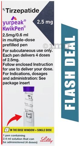 Buy Yurpeak 2.5mg KwikPen Online: View Uses, Side Effects, Price, Substitutes | 1mg Buy Yurpeak 2.5mg KwikPen Online: View Uses, Side Effects, Price, Substitutes | 1mg