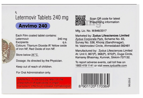 Anvimo 240 Tablet image