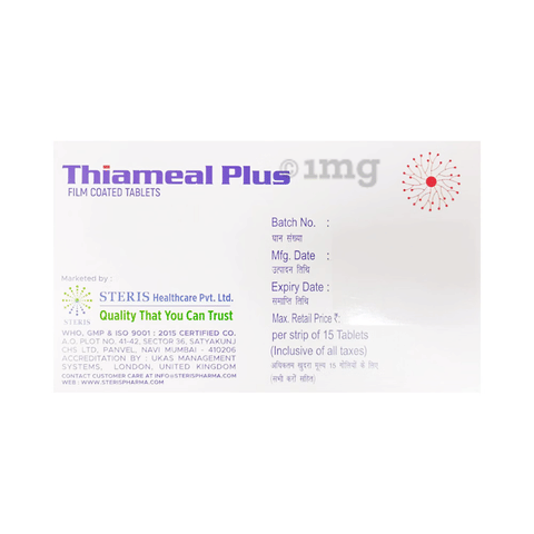 Thiameal Plus Tablet image Thiameal Plus Tablet image