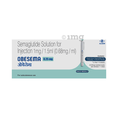 2ml of semaglutide Injection 5 mg/ml 2.5mg 2.5ml – Medman MD Semaglutide Injectable – 2 mg/mL