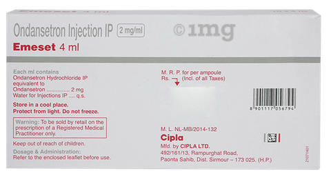Emeset Injection 4ml image