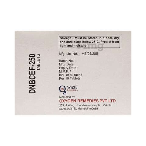 Dnbcef 250 Tablet image Dnbcef 250 Tablet image