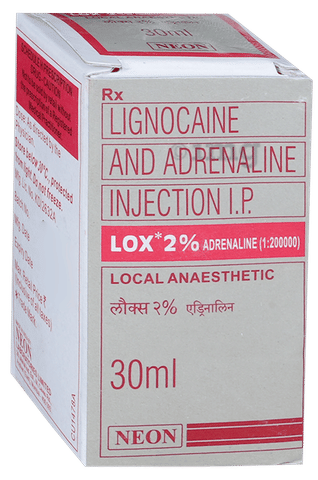Lox 2% Adrenaline Injection image Lox 2% Adrenaline Injection image