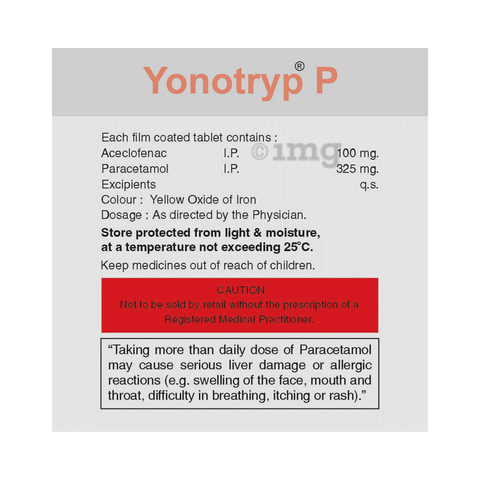Yonotryp P Tablet image Yonotryp P Tablet image