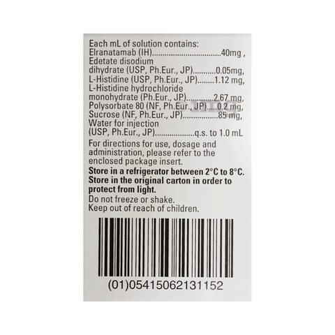 Elduxio 44mg Solution for Injection image