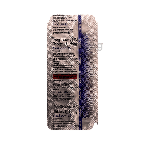 PioBoon 15 Tablet image PioBoon 15 Tablet image