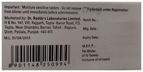 Telsartan LN 10mg/40mg Tablet