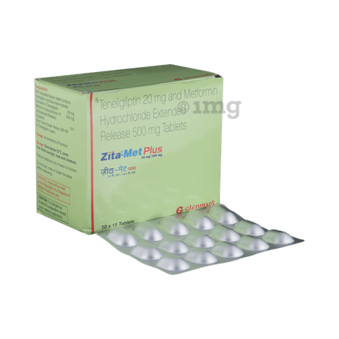Zita Met Plus mg 500mg Tablet Er View Uses Side Effects Price And Substitutes 1mg
