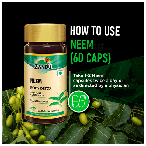 Zandu Neem Capsule image Zandu Neem Capsule image