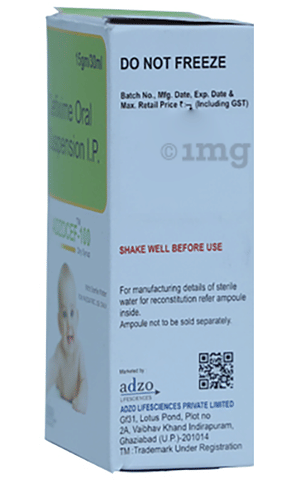 Adzocef 100 Dry Syrup image