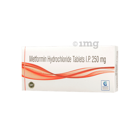 Glucophage tablets 250mg