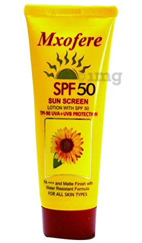 Mxofere SPF 50 Sun Screen Lotion image