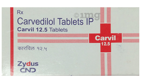 Carvil 12.5 Tablet image