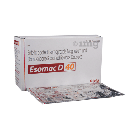 Esoz D 40 Capsule SR: View Uses, Side Effects, Price and Substitutes