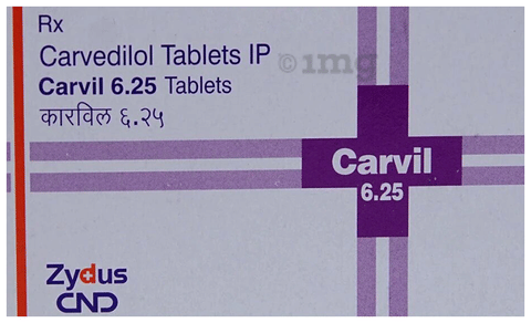 Carvil 6.25 Tablet image
