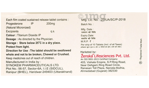 Embronat SR 200 Tablet image