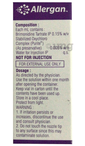 Alphagan P Eye Drop image