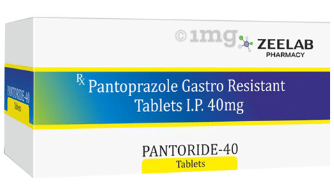 Pantoride 40 Tablet image Pantoride 40 Tablet image