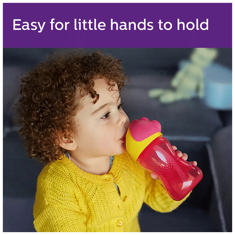 Philips Avent My Bendy Straw Cup for 12m+ Pink: Buy packet of