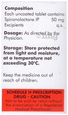 Aldotone 50mg Tablet image Aldotone 50mg Tablet image