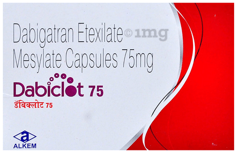 Dabiclot 75mg Capsule