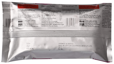 Meconerv Forte Injection