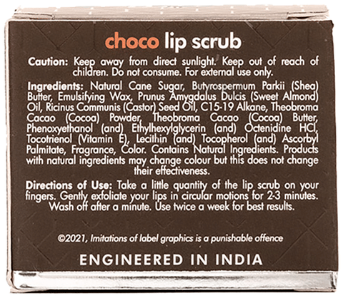 mCaffeine Choco Lip Scrub image mCaffeine Choco Lip Scrub image