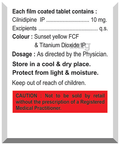 Cilnicue 10 Tablet image