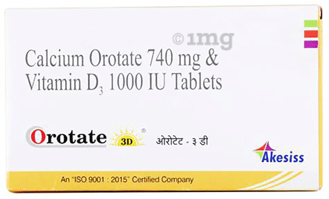 Orotate 3D Tablet image