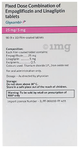 Glyxambi 25mg/5mg Tablet