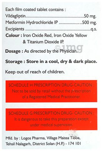 Vilmexa 50/500 Tablet image