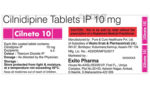 Cilneto 10 Tablet image