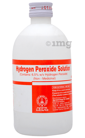 Hydrogen Peroxide Solution: Buy bottle of 400.0 ml Solution at
