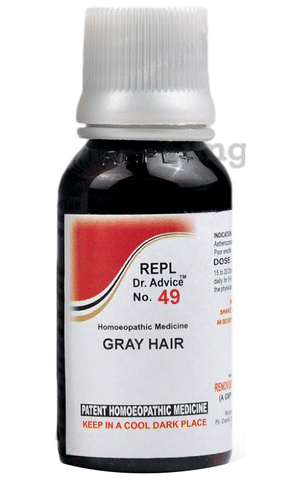 REPL Dr. Advice  Gray Hair Drop: Buy bottle of 30 ml Drop at best  price in India | 1mg