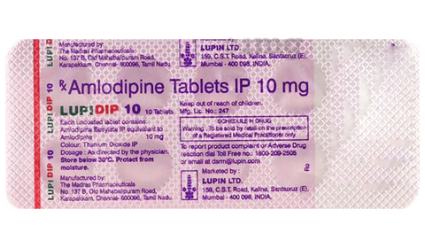 Lupidip 10mg Tablet image