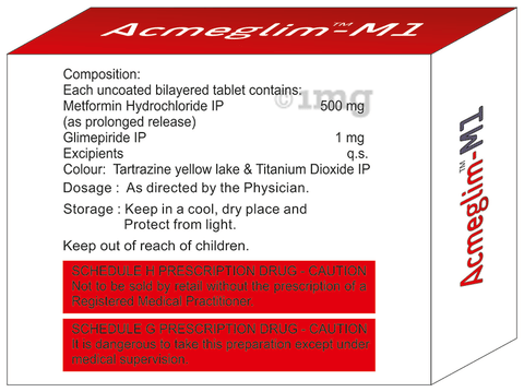 Acmeglim -M1 Tablet PR image Acmeglim -M1 Tablet PR image