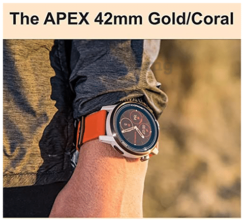 Coros Apex 42mm Wrist Smartwatch Coral Gold Buy box of 1.0 Unit