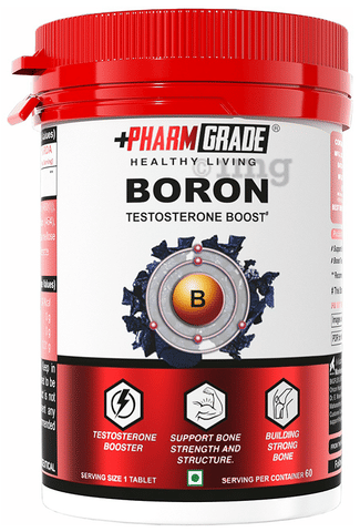 Pharmgrade Boron Testosterone Boost Tablet image Pharmgrade Boron Testosterone Boost Tablet image