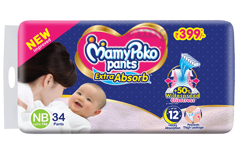 MamyPoko Extra Absorb Pant Style Diapers Medium Combo Pack 116 Pieces  Online in India Buy at Best Price from Firstcrycom  12316395