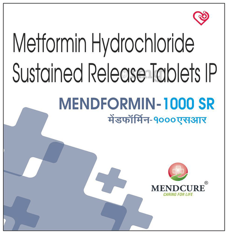 Mendformin 1000 SR Tablet image