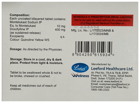 Doxoford-M Tablet SR image