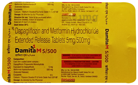 Damita M 5/500 Tablet ER