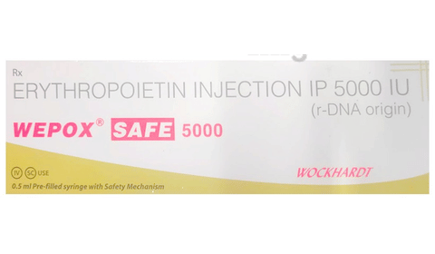 Wepox Safe 5000IU Injection image Wepox Safe 5000IU Injection image