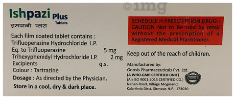 Ishpazi Plus 5mg/2mg Tablet