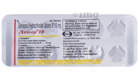 Aricep 10 Tablet image