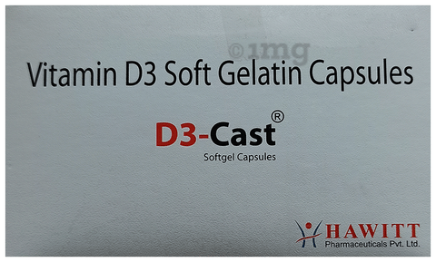 D3-Cast Softgel Capsule 1